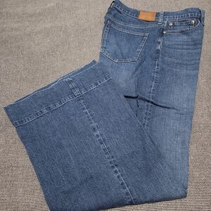 J. Crew Flare Wide-Leg Denim Jeans